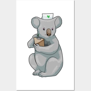 Koala Nurse Notepad Posters and Art